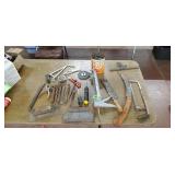 Assorted Tools, Saws, Bits, Etc.