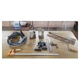 Jumper Cables, Jacks, Saws, Stapler, Other Tools