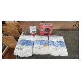 Blood Pressure Monitor, 3 Beach Towels, Cook Pot