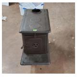 Vintage Wood Box Heater