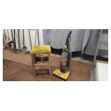 Wooden Stool, Eureka Vacuum