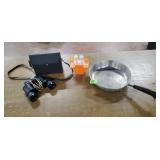 Binocculars, Skillet, Game