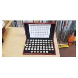 1999-2009 State Quarter Collection in Case