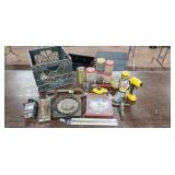 Lakeside Dairy Milk Crate & Assorted Shop Items