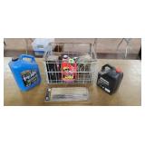 Assorted Auto Fluids & Other Items