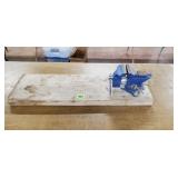 Vice Mounted on Wood Block