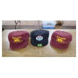 Lot of 3 Amoco Advertising Hats