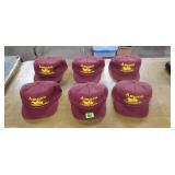 6 Amoco Advertising Caps