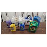 Assortment of Garden & Garage Fluids