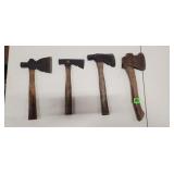 Lot of  Hatchets