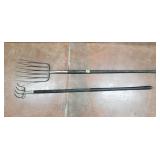 Pitchfork and Garden Tool