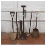 Shovels, Hoe, Etc