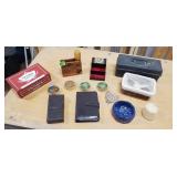 Cigar Box, Tool Box, Misc Items