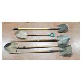 Assorted Shovels/Spades