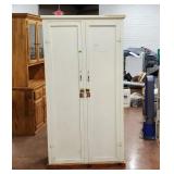 4 Shelves, 2 Door Cabinet