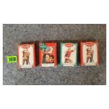 Coca-Cola Santa Playing Cards - Lot of 4