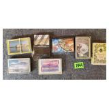 Assorted Souvenir Playing Card Decks (7)
