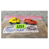 2 Vintage Tootsie Toys Vehicles
