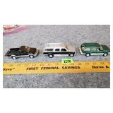 Lot of 3 Collectible Toy Vehicles