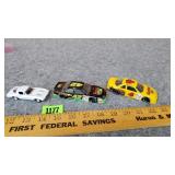 Lot of 3 Toy Race Cars