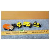 Lot of 4 Vintage Toy Vehicles