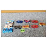 Assortment of Small Vintage Vehicles + Model (8)
