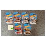 Lot of 6 Hot Wheels Vehicles from 2017