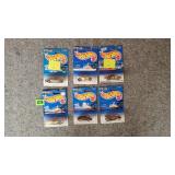 Lot of 6 Hot Wheels Cars