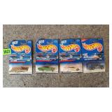 Lot of 4 Hot Wheels Cars