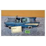 Vintage Model Car, Decorative, Blue