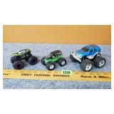 Lot of 3 Monster Trucks