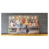 Tin Wall Decor "Diamond Dyes" (not old)