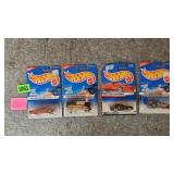 Hot Wheels 1996 & 1997 First Editions (4)