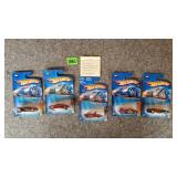 Lot of 5 Hot Wheels Collectibles from 2004