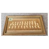 Framed Group Portrait, Vintage Frame
