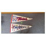Globe Trotters & Twins Pennants