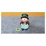 Snowman Snowglobe Decor Item
