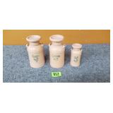 Cream, Sugar & Salt Dispensers