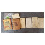 Vintage Song Books & Song Sheets