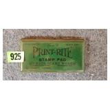 Vintage Print-Rite Stamp Pad