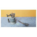 Vintage Blow Torch & Scissors