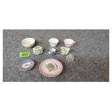 Assorted Souvenir Plates, Tea Cups & Misc