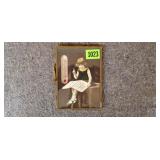 Framed Advertising Thermometer Hendricks Oil Co