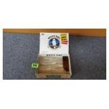 White Owl Cigar Box with Small Glass Bottles