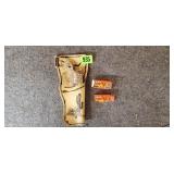 Vintage Toy Gun in Holster with Caps