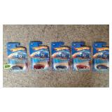 5 Hot Wheels X-Raycers Collectible Cars