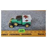 #33 Racing Team Model A Coin Bank w/Key