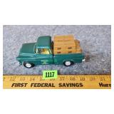John Deere Midland Implement Coin Bank w/Key
