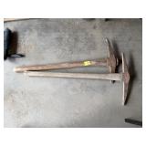 2 Wood Handle Picks