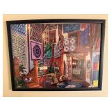 Framed Quilt Themed Puzzle
